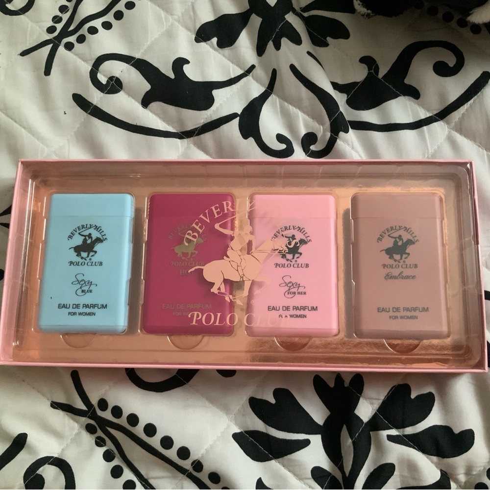 Beverly Hills Polo Club Pocket Collection, 4 Piece Gift Set for Women Sexy